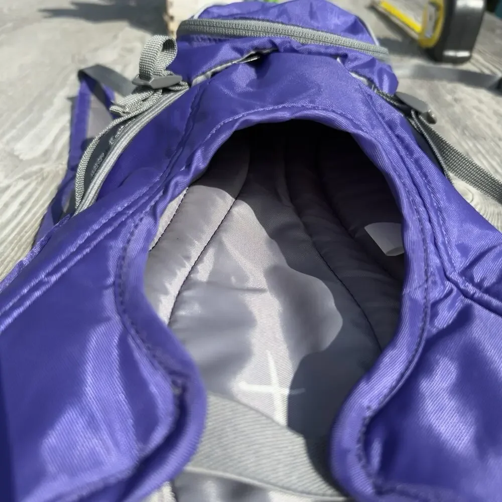 CamelBak Aurora Hydration Pack Purple Backpack Water Reservoir Hiking No Bladder